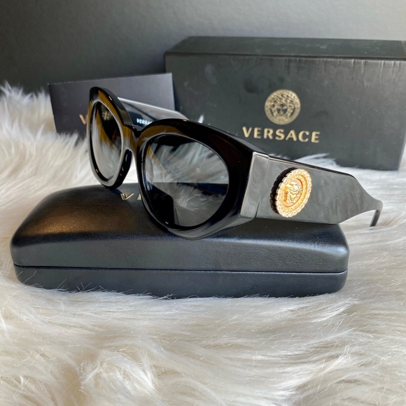 Versace Medusa Crystal Sunglasses main image 6